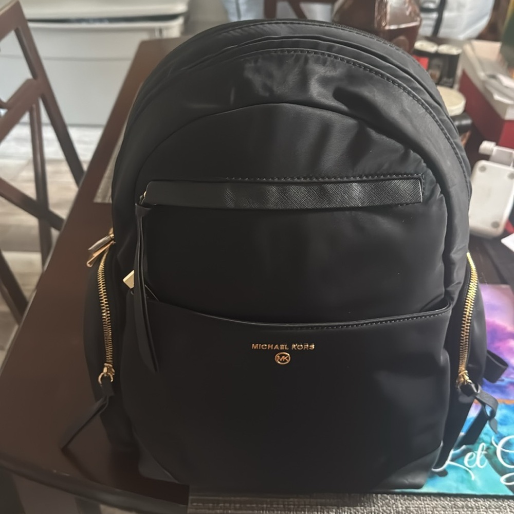 Prescott Large Nylon Gabardine Backpack (Used) Check last pics